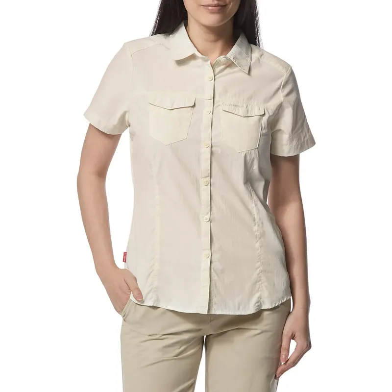 Craghoppers Womens NosiLife Adventure II Short Sleeved Shirt-2