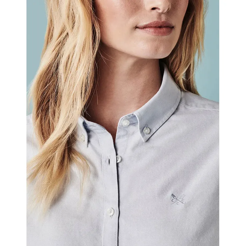 Crew Clothing Womens Bracken Oxford Classic Fit Shirt-2