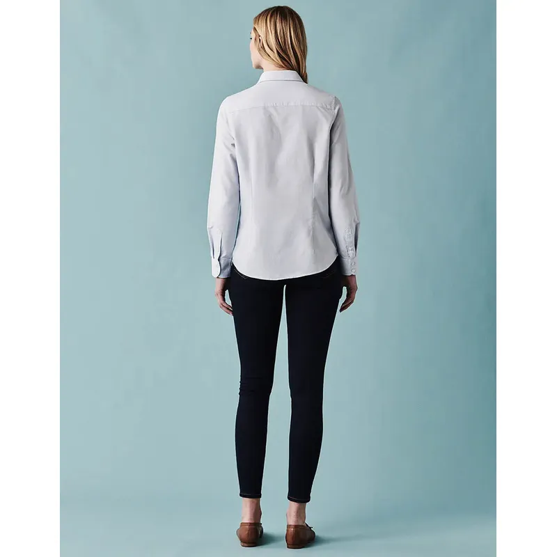 Crew Clothing Womens Bracken Oxford Classic Fit Shirt-3