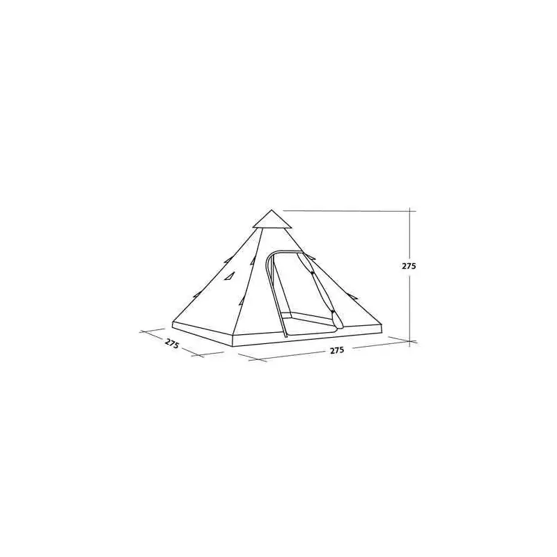 Easy Camp Tipi  4-Person Tent-5