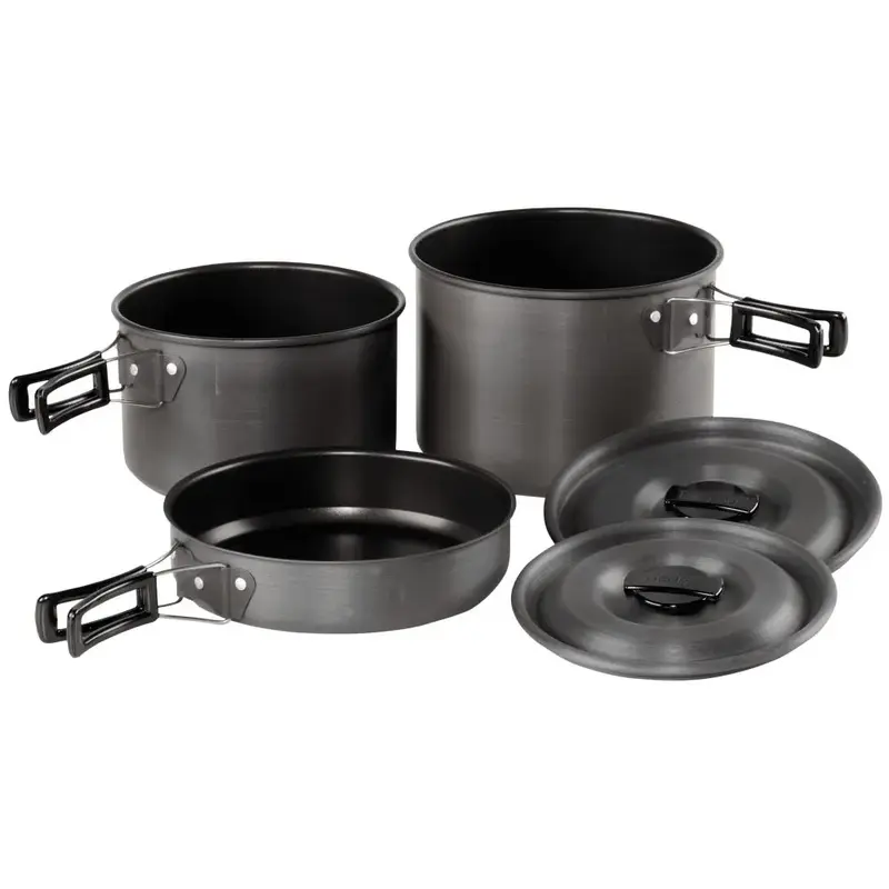 Outwell Hard Anodized Cook Set L or XL-3