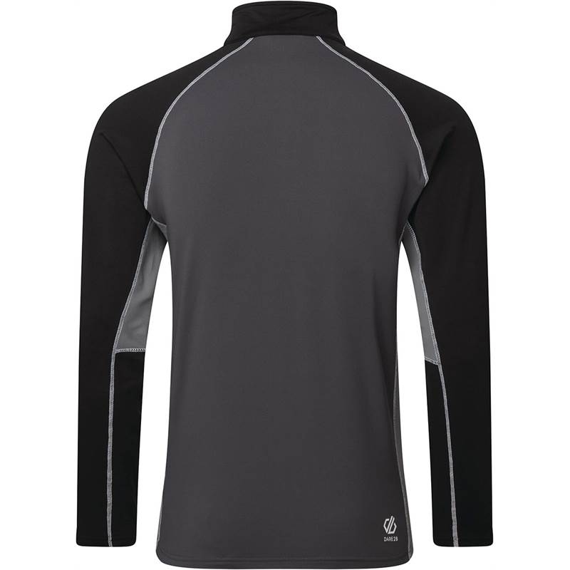 Dare2B Mens Interfused II Half Zip Stretch Midlayer Jacket-2