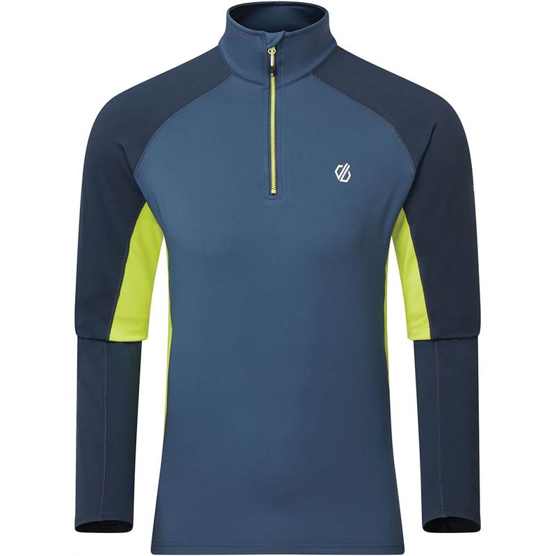 Dare2B Mens Interfused II Half Zip Stretch Midlayer Jacket-4