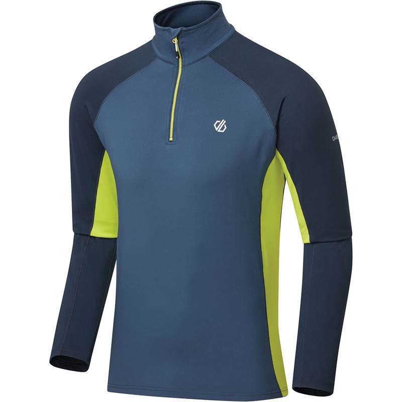 Dare2B Mens Interfused II Half Zip Stretch Midlayer Jacket-5