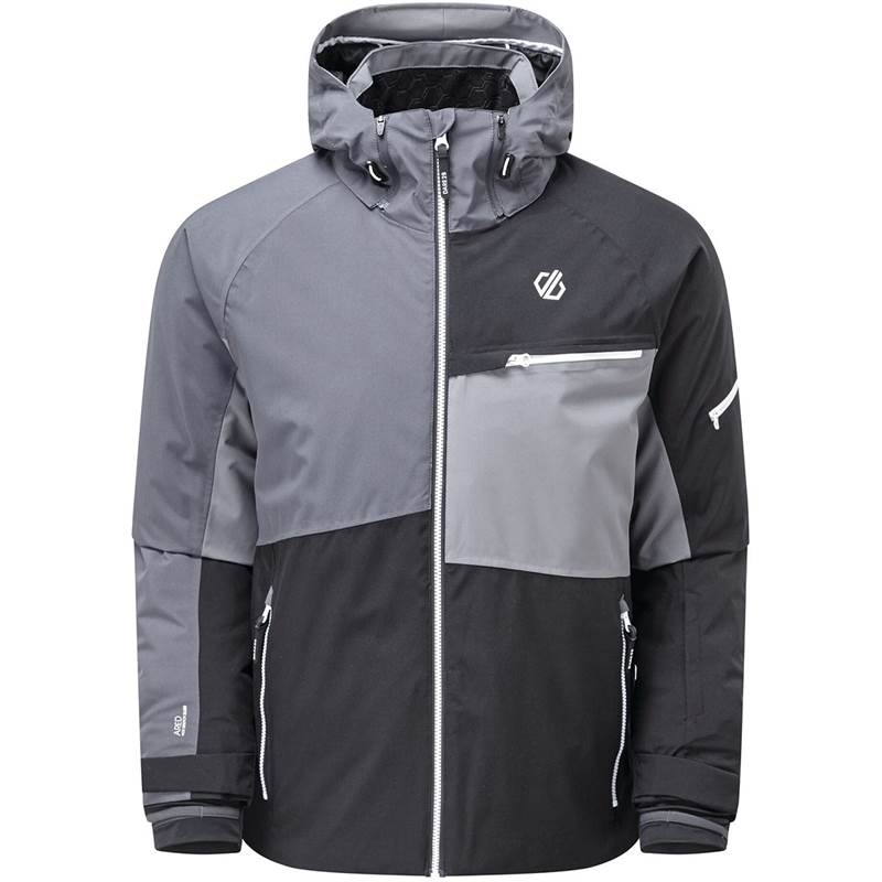 Dare2B Mens Supercell Pro Insulated Hooded Ski Jacket-1