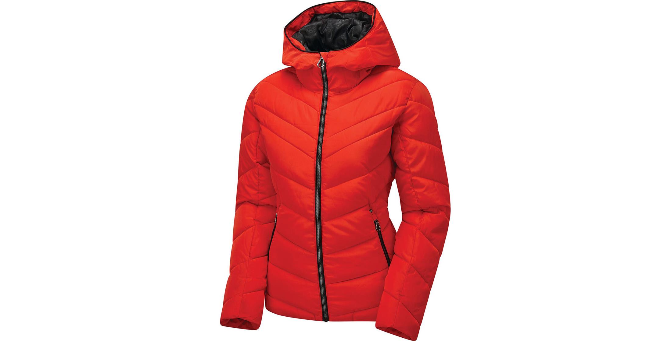 Dare2B Womens Reputable Hooded Insulated Luxe Jacket