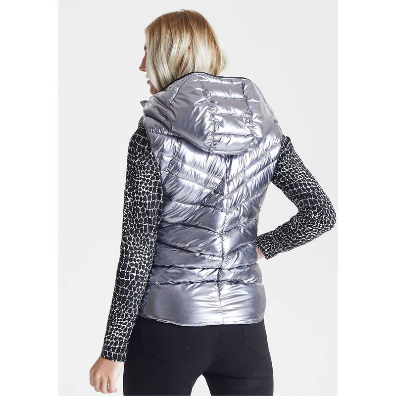 Dare2B Womens Complicate Quilted Hooded Luxe Bodywarmer-5