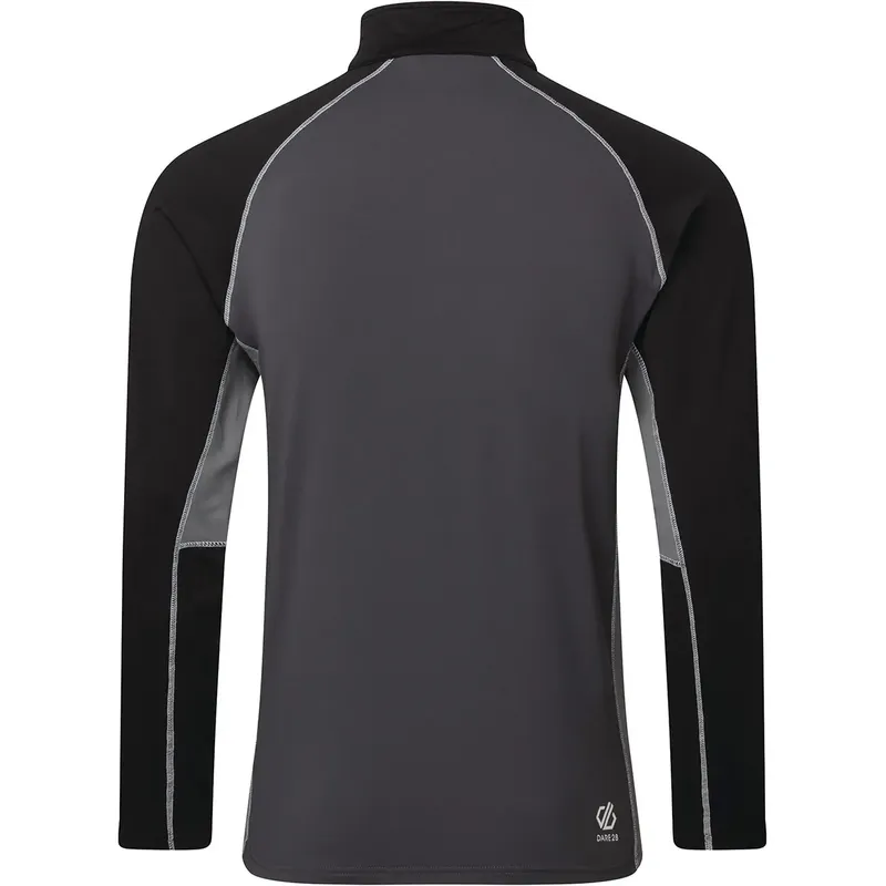 Dare2B Mens Interfused II Half Zip Stretch Midlayer Jacket-2