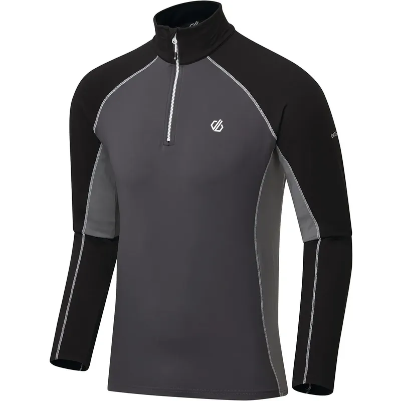 Dare2B Mens Interfused II Half Zip Stretch Midlayer Jacket-3