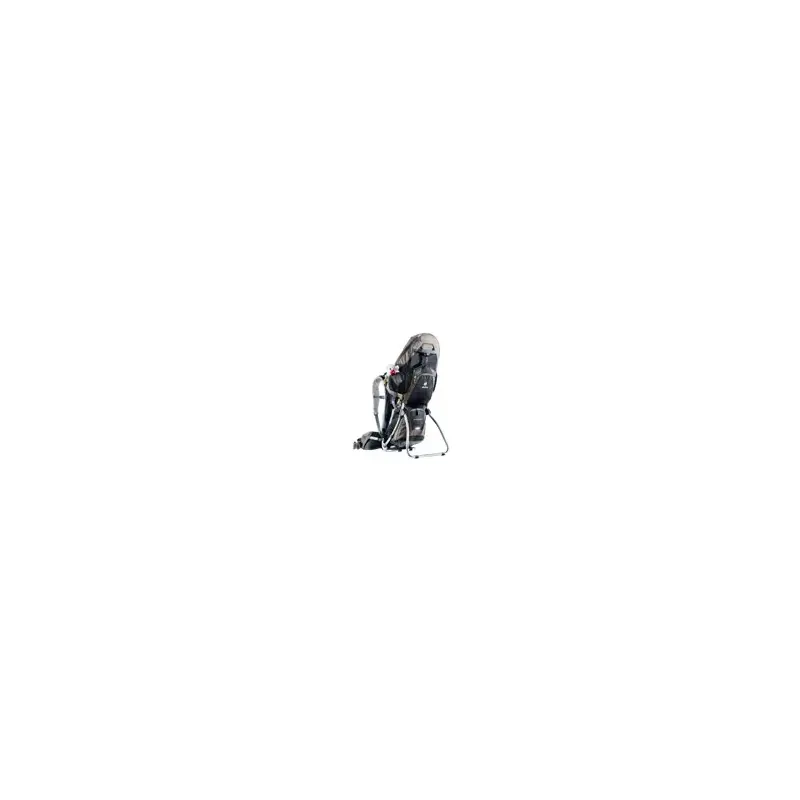 Deuter Kid Comfort III Child Carrier with Free KC Deluxe Rain Cover - Black/Stone-2