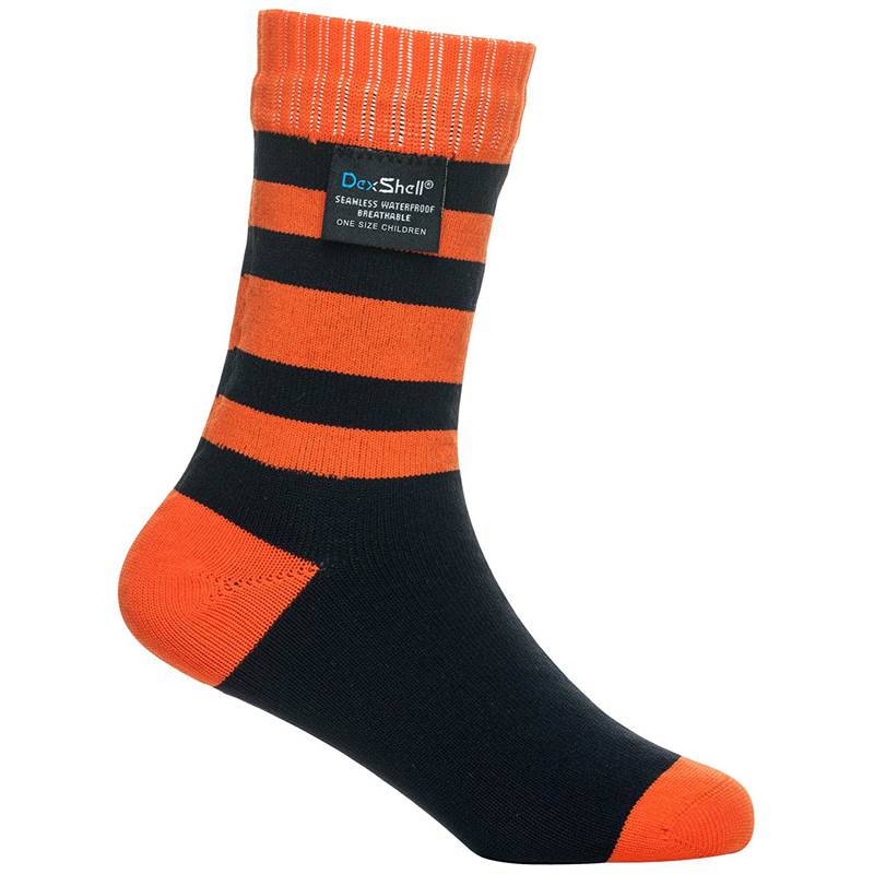 DexShell Childrens Stripe Smart Waterproof Socks-3