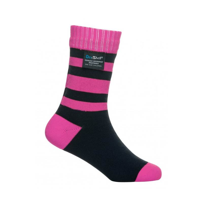 DexShell Childrens Stripe Smart Waterproof Socks-1