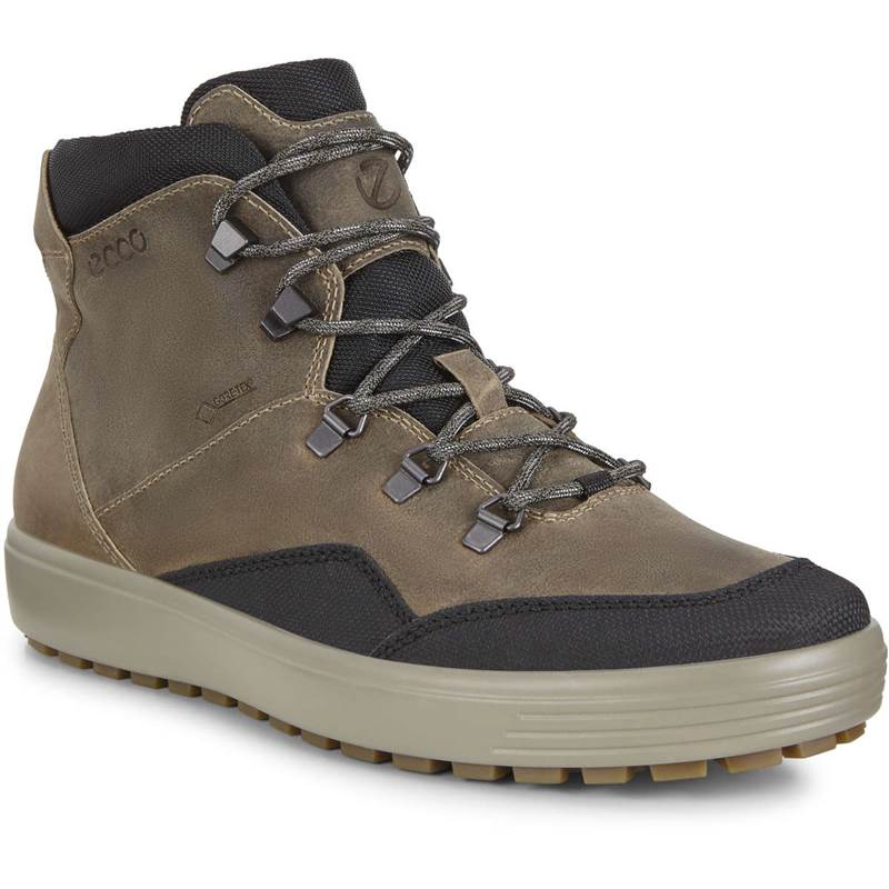 ecco men's bypath tred mid boot waterproof sneaker