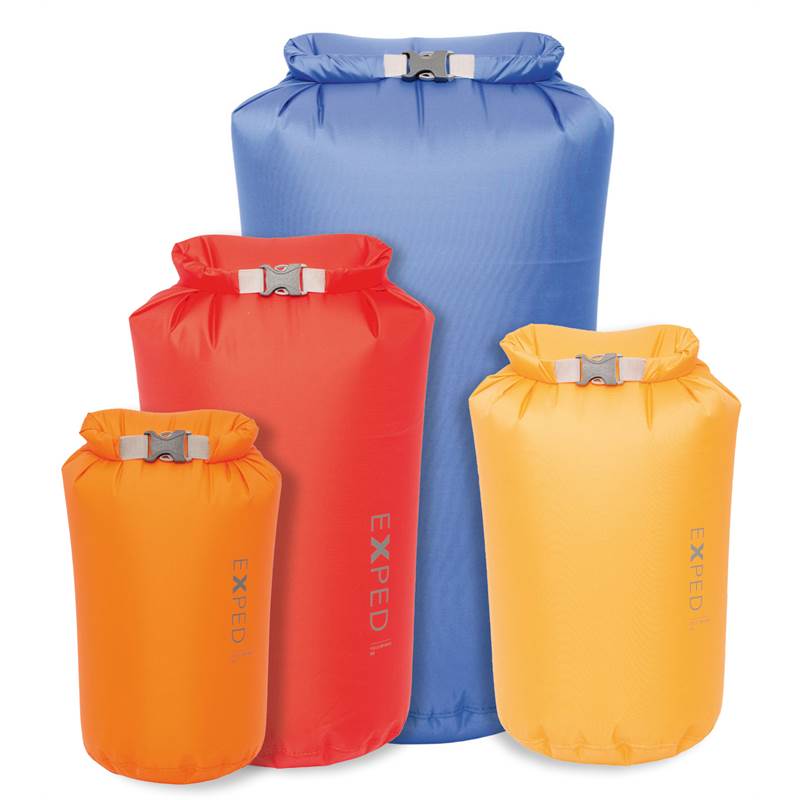 Exped Fold Dry Bags - Bright Colours (pack of 4 diff sizes)-3