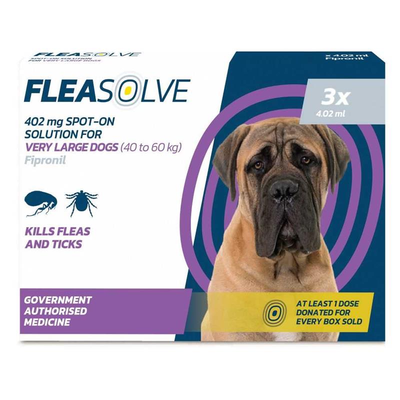 Fleasolve Spot-On Flea Treatment - Very Large Dog-3