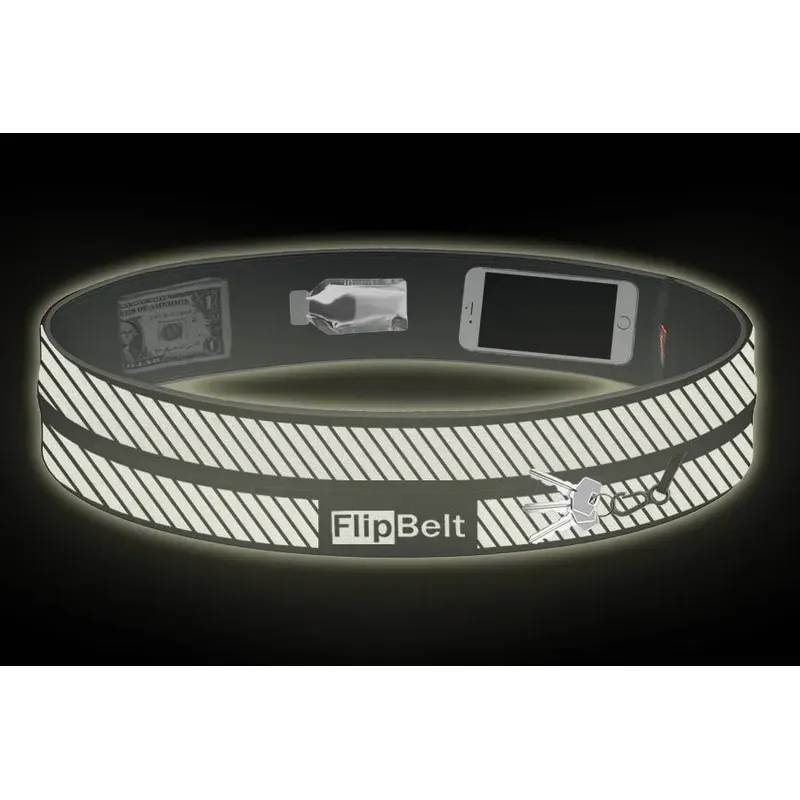 FlipBelt Reflective Running Belt-2