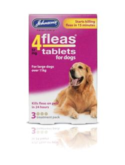 Johnson's 4fleas Large Dog Tablets