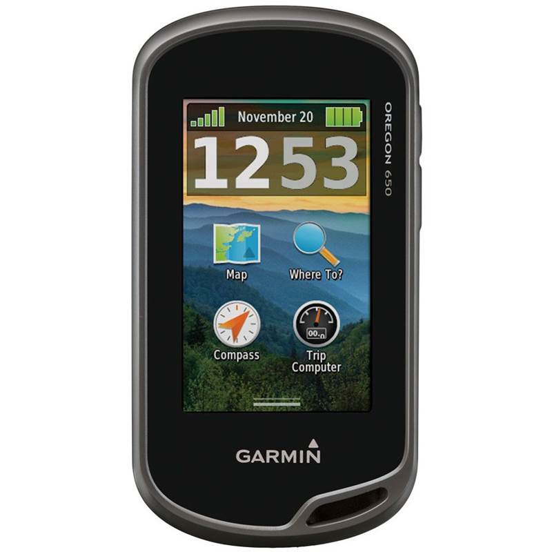 Garmin oregon 650 waterproof handheld gps with camera outdoorgb