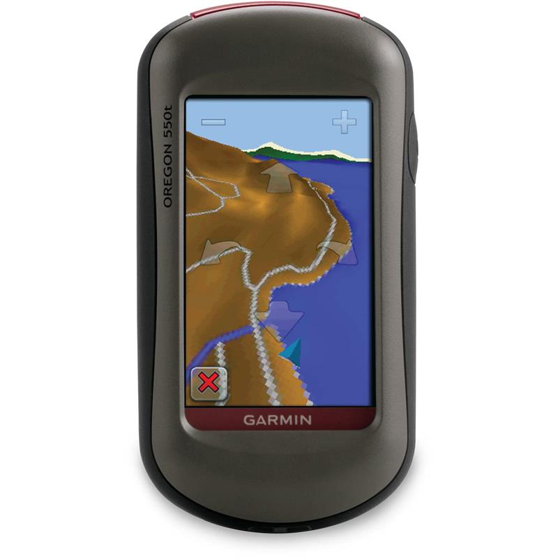 Garmin Oregon 550t Topo Europe Handheld GPS Unit