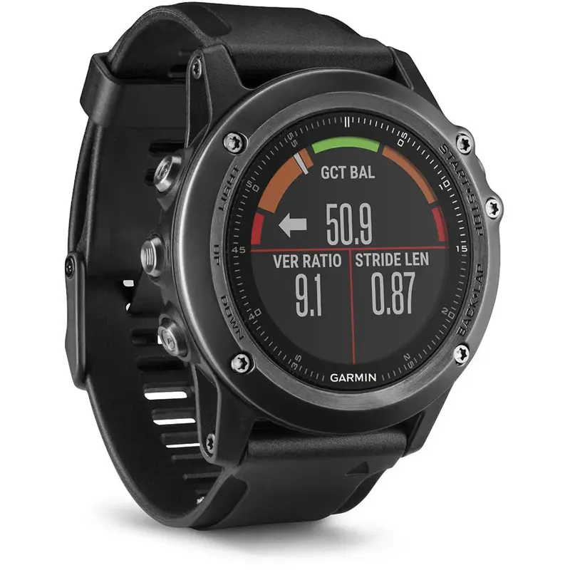 Garmin Fenix 3 Wrist HR GPS Multisport Watch Performance Bundle - Sapphire-2