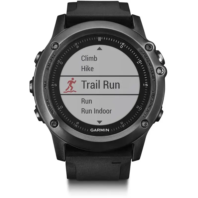 Garmin Fenix 3 Wrist HR GPS Multisport Watch Performance Bundle - Sapphire-3