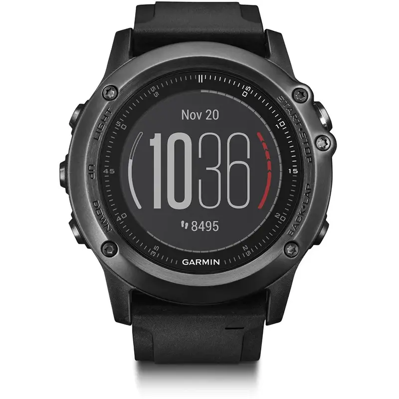 Garmin Fenix 3 Wrist HR GPS Multisport Watch Performance Bundle - Sapphire-4
