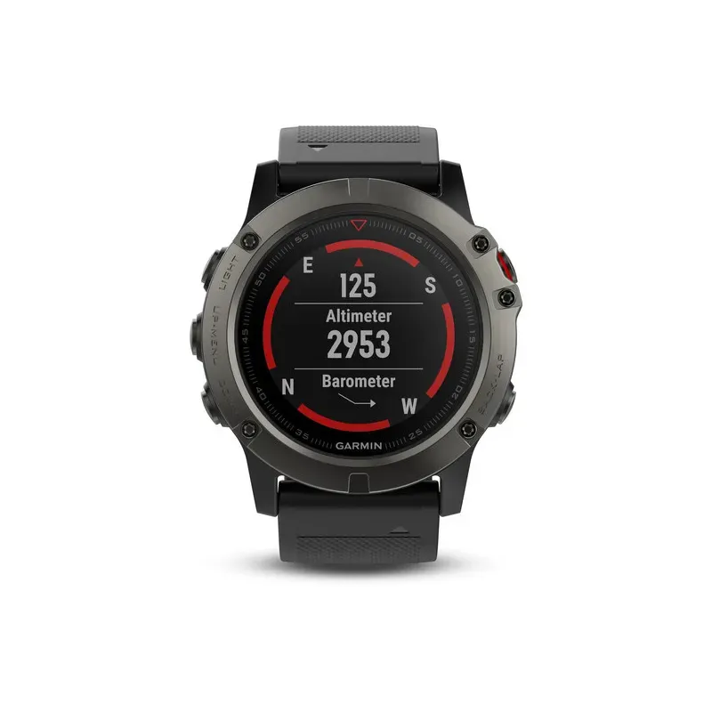 Garmin Fenix 5X GPS Multisport Watch - Slate Grey Sapphire-3