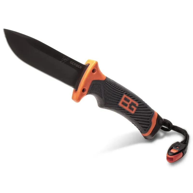 Gerber Bear Grylls Ultimate Fine Edge Knife with Fire Starter, Sharpener & Survival Guide-5