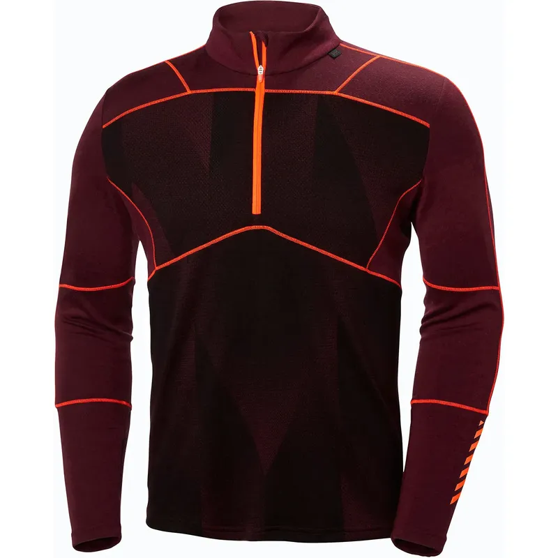 Helly Hansen Mens HH Lifa Merino Max Half Zip LS Baselayer-4