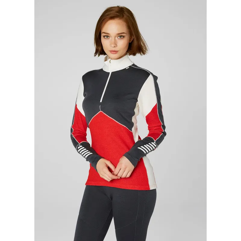 Helly Hansen Womens HH Lifa Merino Half Zip LS Baselayer Top-5
