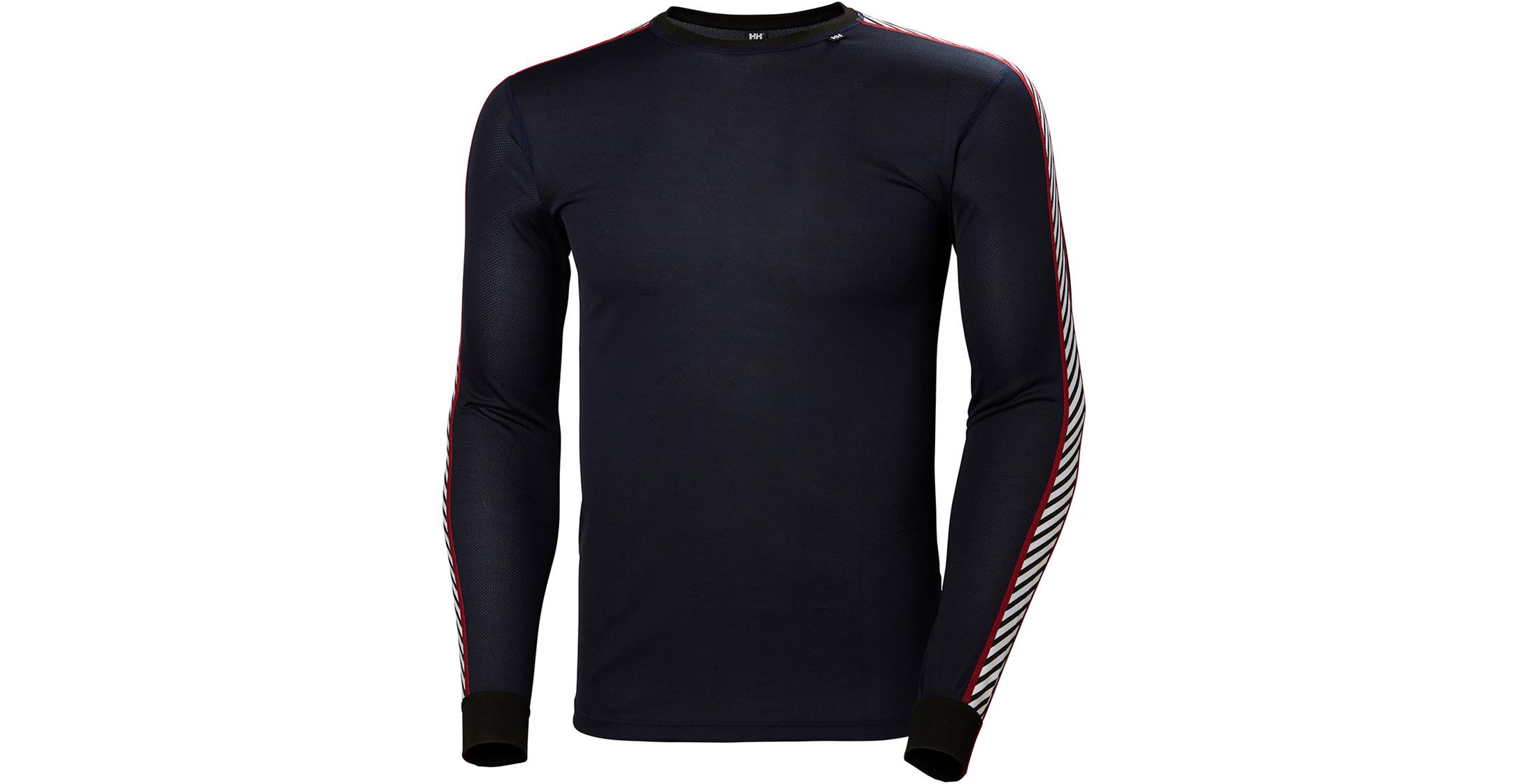 Helly Hansen Mens HH Lifa Stripe Crew Baselayer
