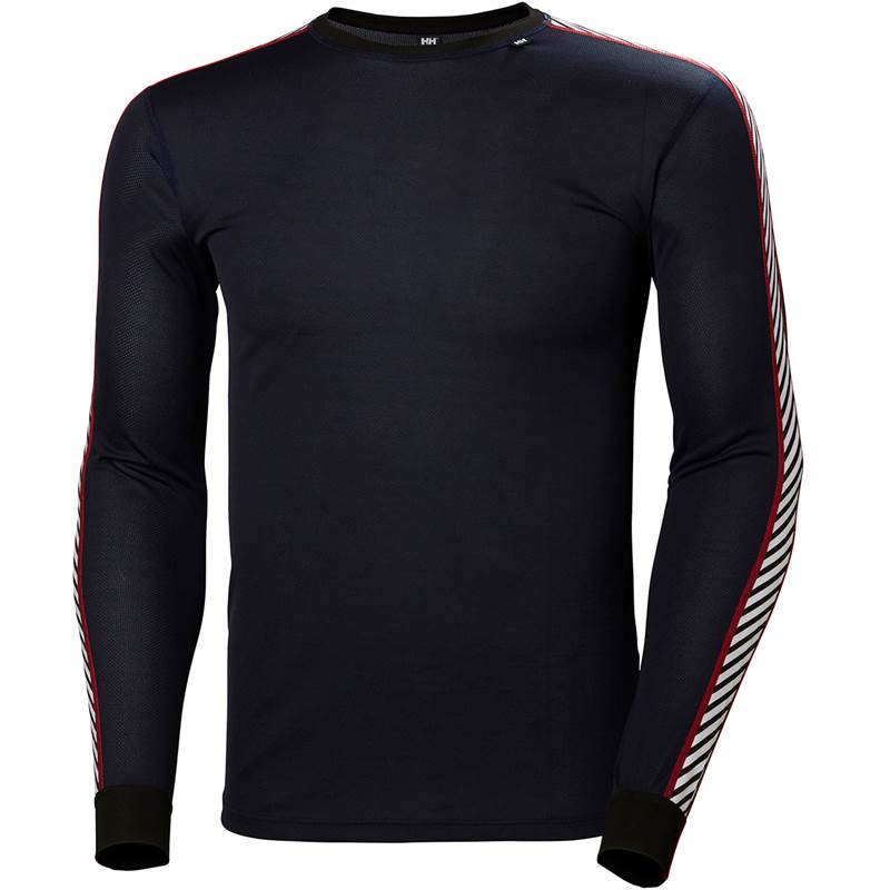 Helly Hansen Mens HH Dry Stripe Crew Baselayer-3