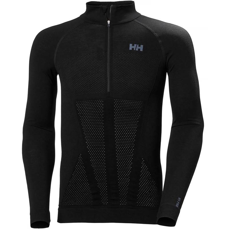 Helly Hansen Mens H1 Pro Lifa Seamless 1/2 Zip Top-1