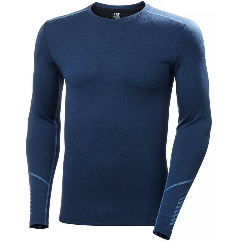 Helly Hansen Mens Lifa Merino Midweight Crew Top-1