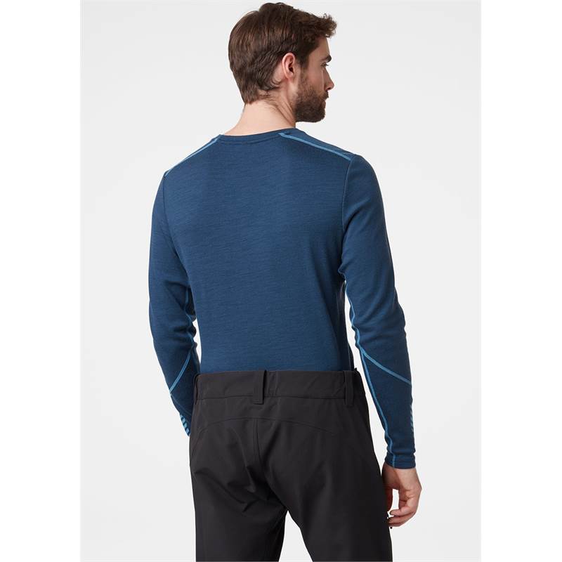 Helly Hansen Mens Lifa Merino Midweight Crew Top-3