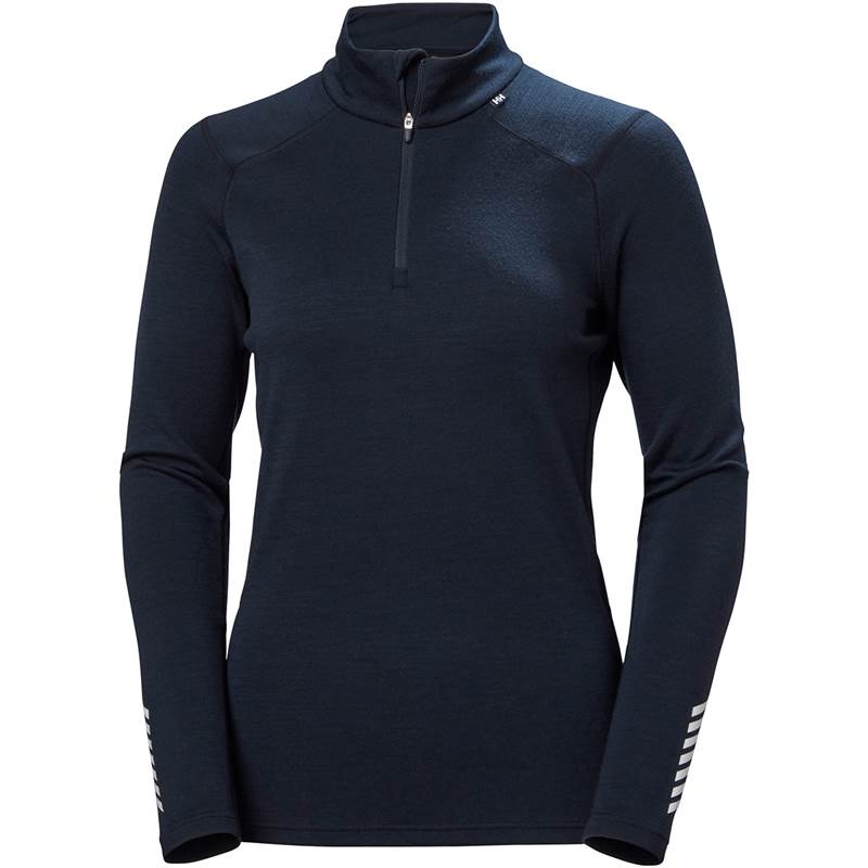 Helly Hansen Womens Lifa Merino Midweight 1/2 Zip Top-1
