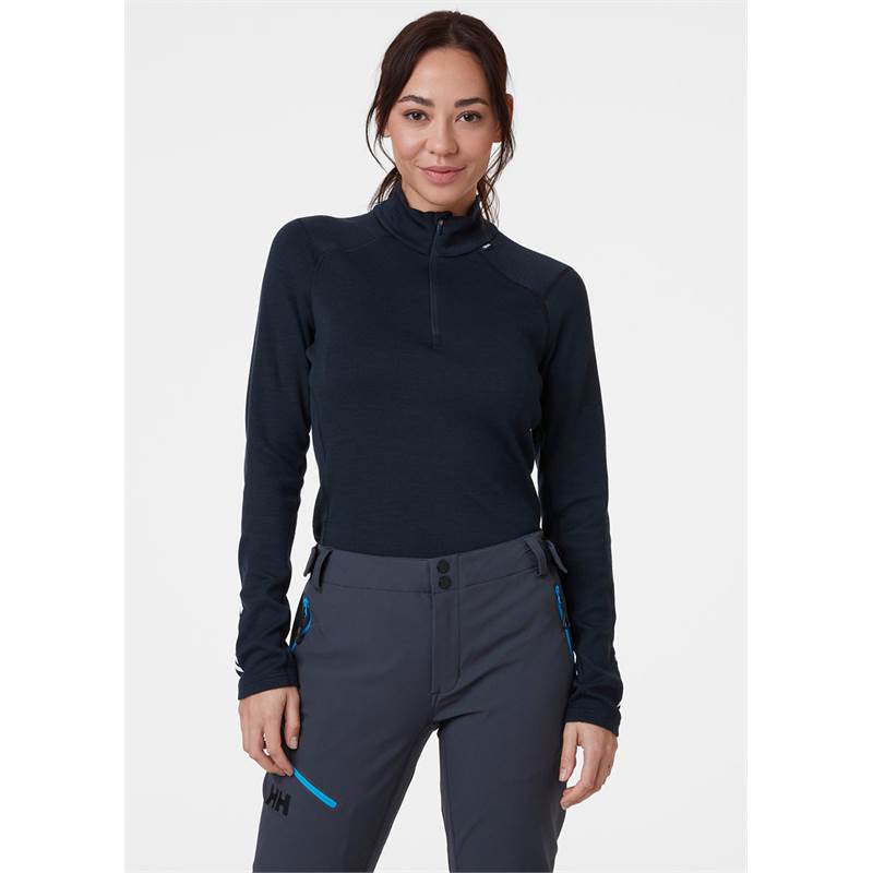Helly Hansen Womens Lifa Merino Midweight 1/2 Zip Top-3