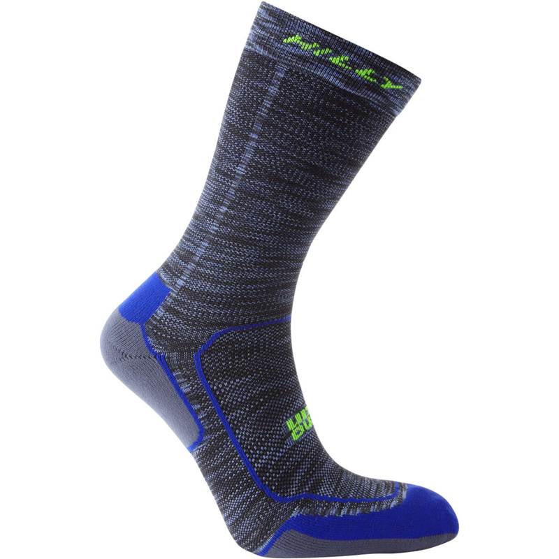 Hilly Mens Lite-Comfort Crew Running Socks-4