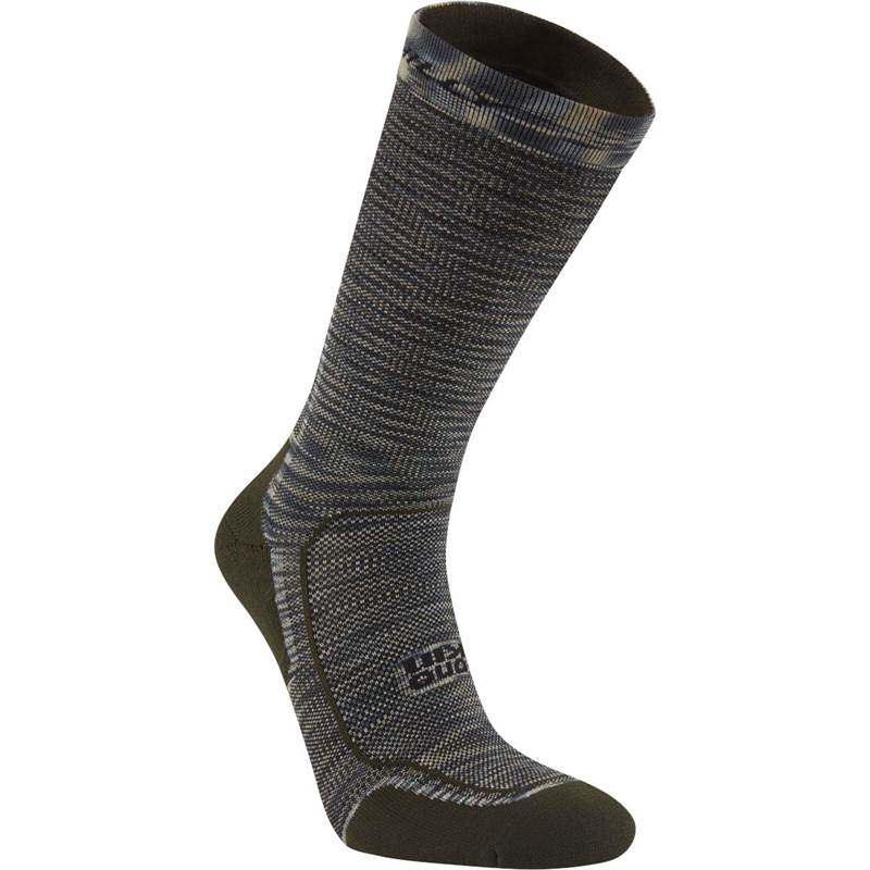 Hilly Mens Lite-Comfort Crew Running Socks-1