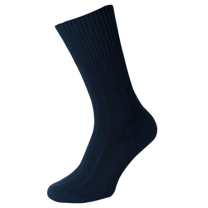 HJ Hall Indestructible Cushion Sole Work Boot Half Hose Socks-2