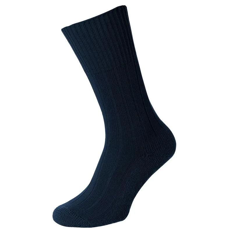 HJ Hall Indestructible Cushion Sole Work Boot Half Hose Socks-2