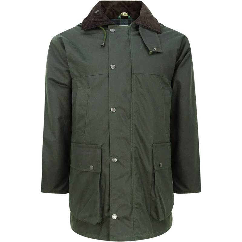 Hoggs of Fife Mens Padded Wax Jacket-1