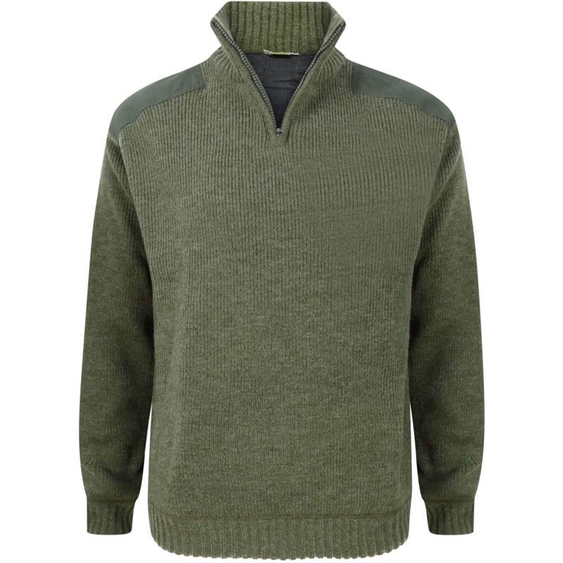 Hoggs of Fife Mens Hebrides Zip Neck Windproof Pullover-1