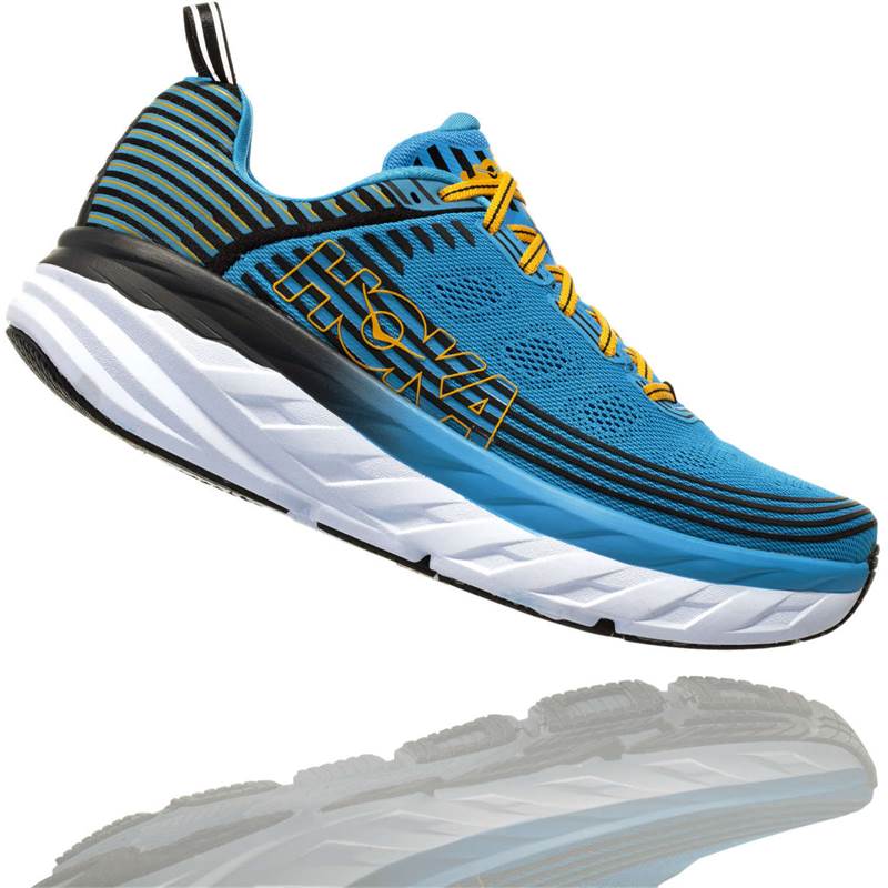 Hoka Mens Bondi 6 Road Running Shoes-2