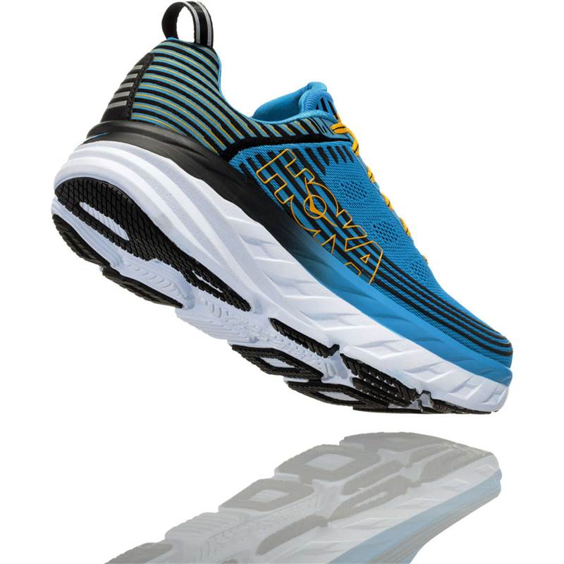 Hoka Mens Bondi 6 Road Running Shoes-3