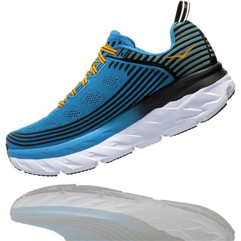 Hoka Mens Bondi 6 Road Running Shoes-4