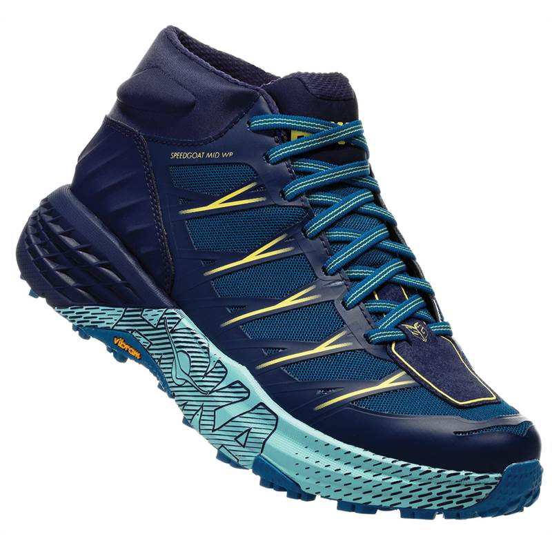 Hoka Womens Speedgoat Mid Trail Running and Hiking Shoes-1