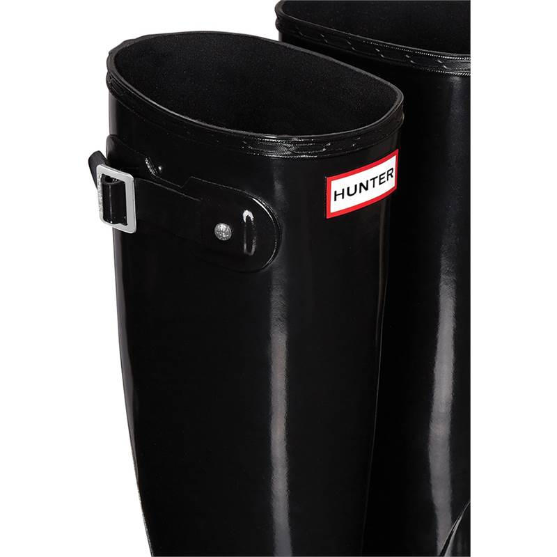 Hunter Womens Original Tall Gloss Wellington Boots-5
