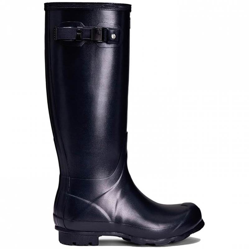 hunter norris wide fit women's wellington boots
