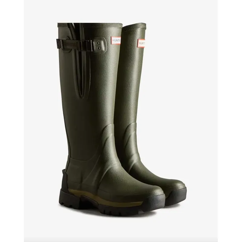 Hunter Womens Balmoral Adjustable Neoprene Lined Wellington Boots-5
